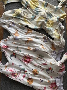 Burt's Bees Bundle of 3 Burt's Bees PJ sleepers